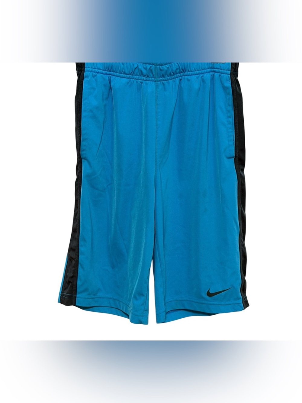 Nike Dri-FIT Athletic Shorts Blue/Black – Size Large